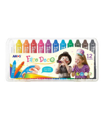 Amos, Face Deco. Cariocă pentru față, 12 culori